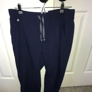 Figs Scrubs Mens Tansen Jogger Navy Blue L